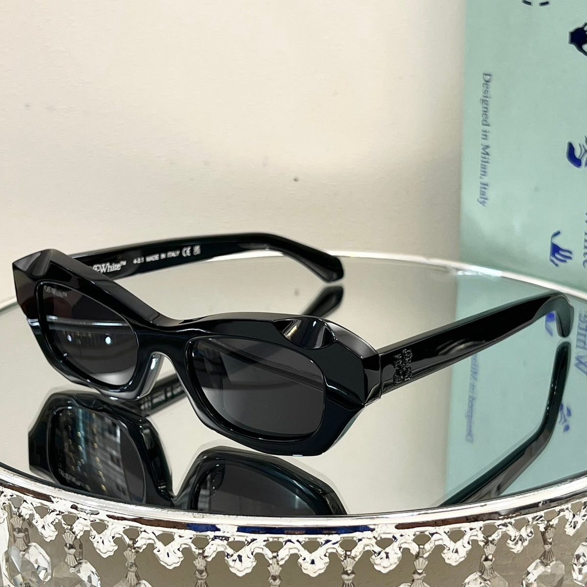 OFF-Whlte Arrow logo sunglasses#092