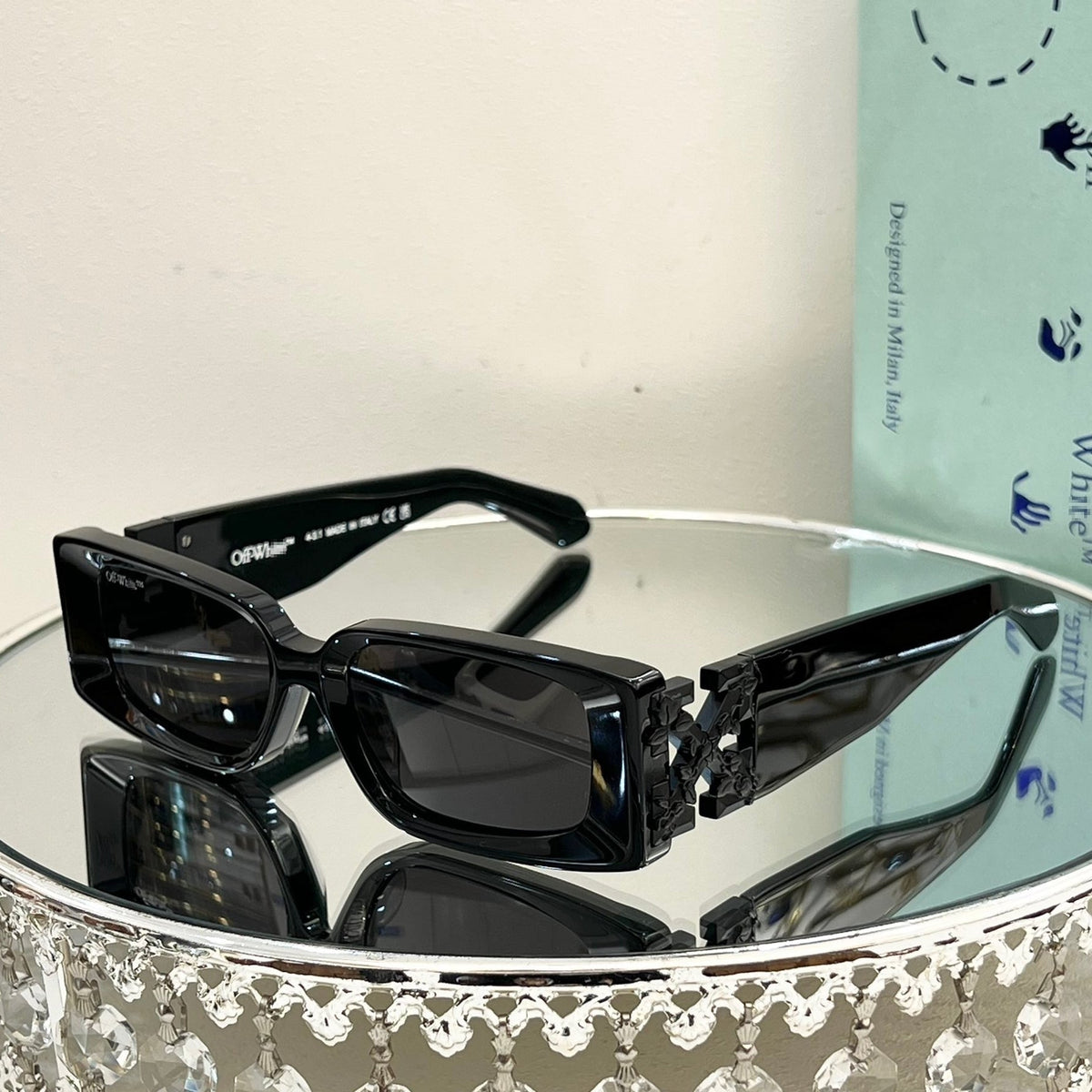 OFF-Whlte Arrow logo sunglasses#098