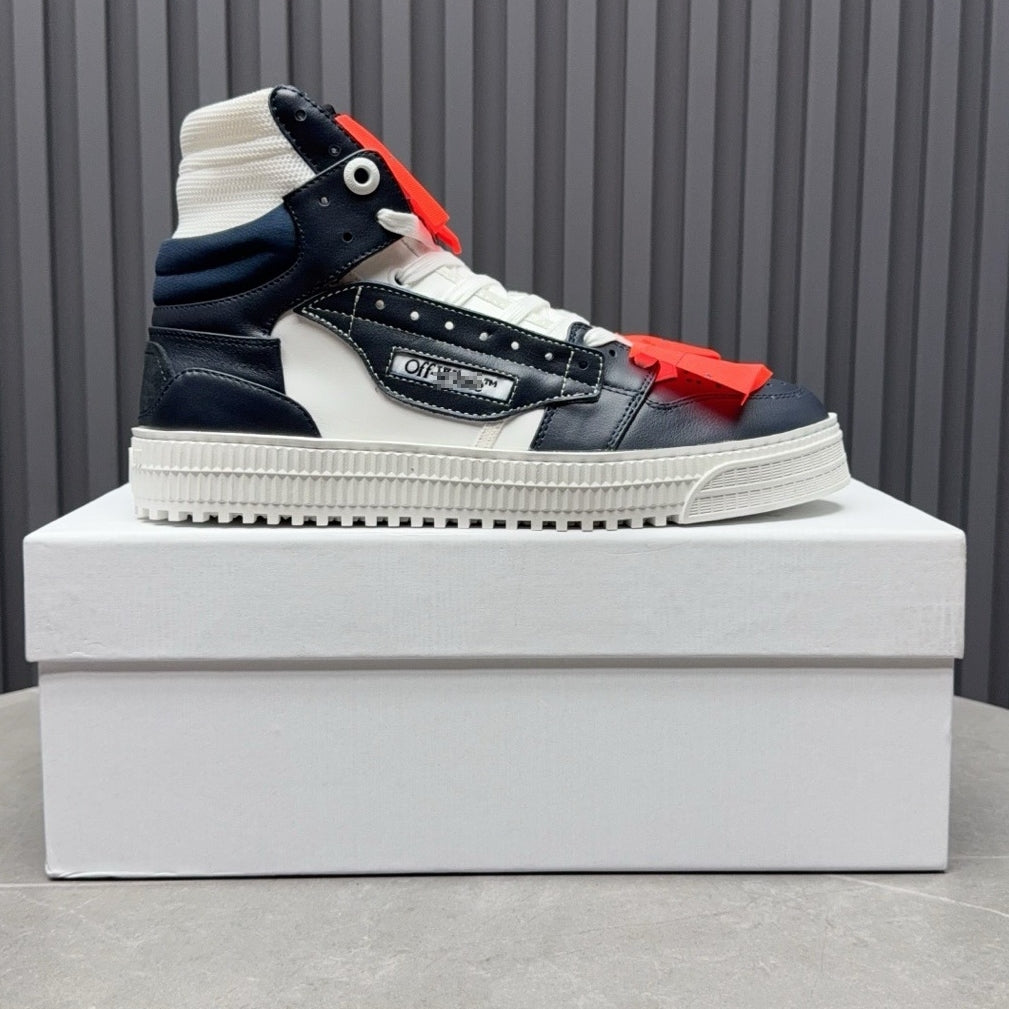 OFF-Whlte Arrow logo high-top sneakers#24