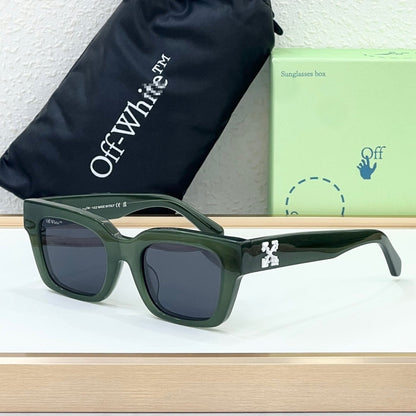 OFF-Whlte Arrow logo sunglasses#008-1