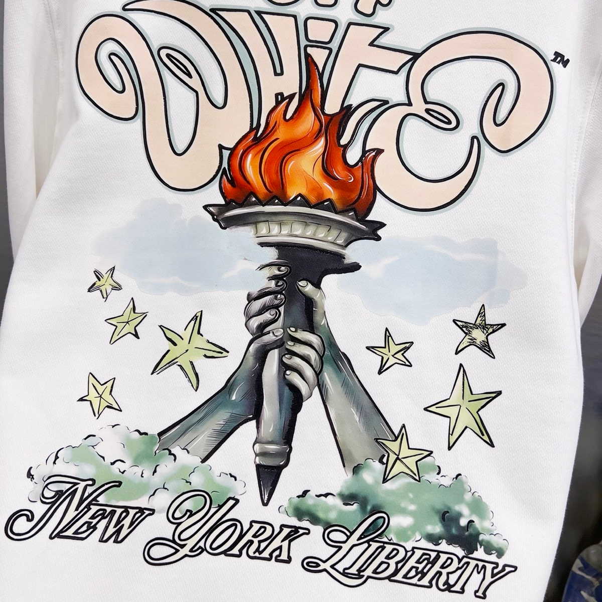 OFF-Whlte Arrow logo sports sweatshirt#1005
