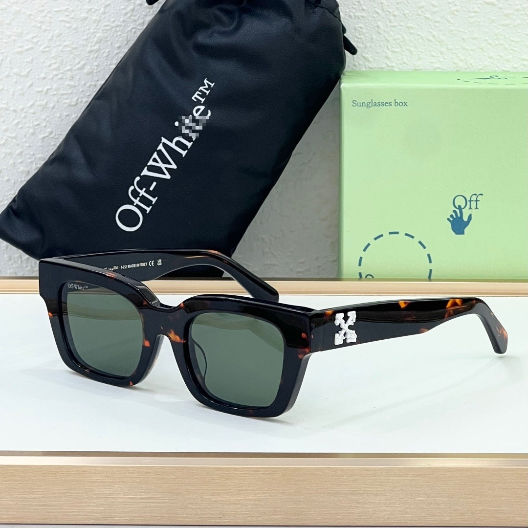 OFF-Whlte Arrow logo sunglasses#008-1
