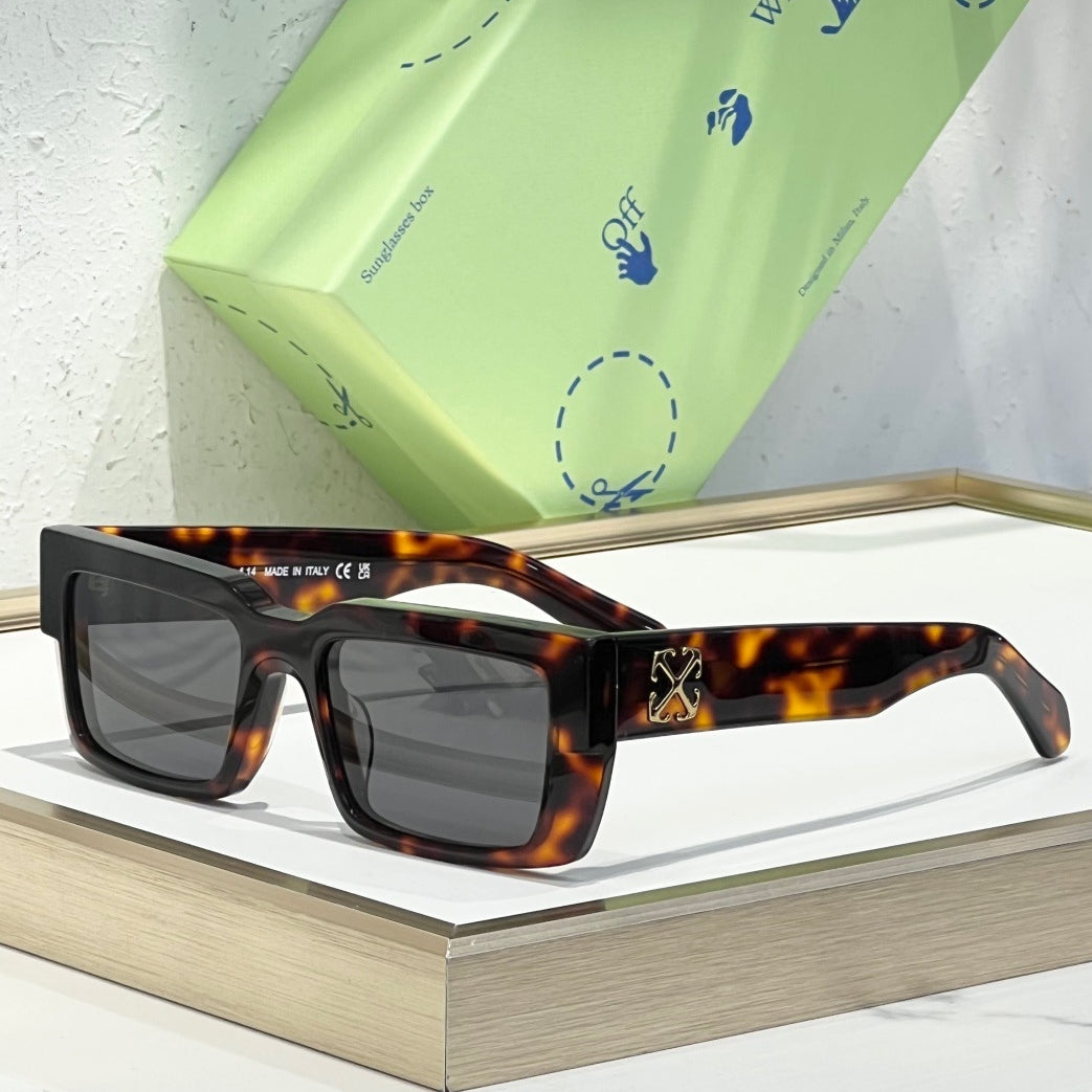 OFF-Whlte Arrow logo sunglasses#114