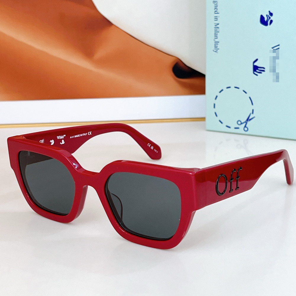 OFF-Whlte Arrow logo sunglasses#085