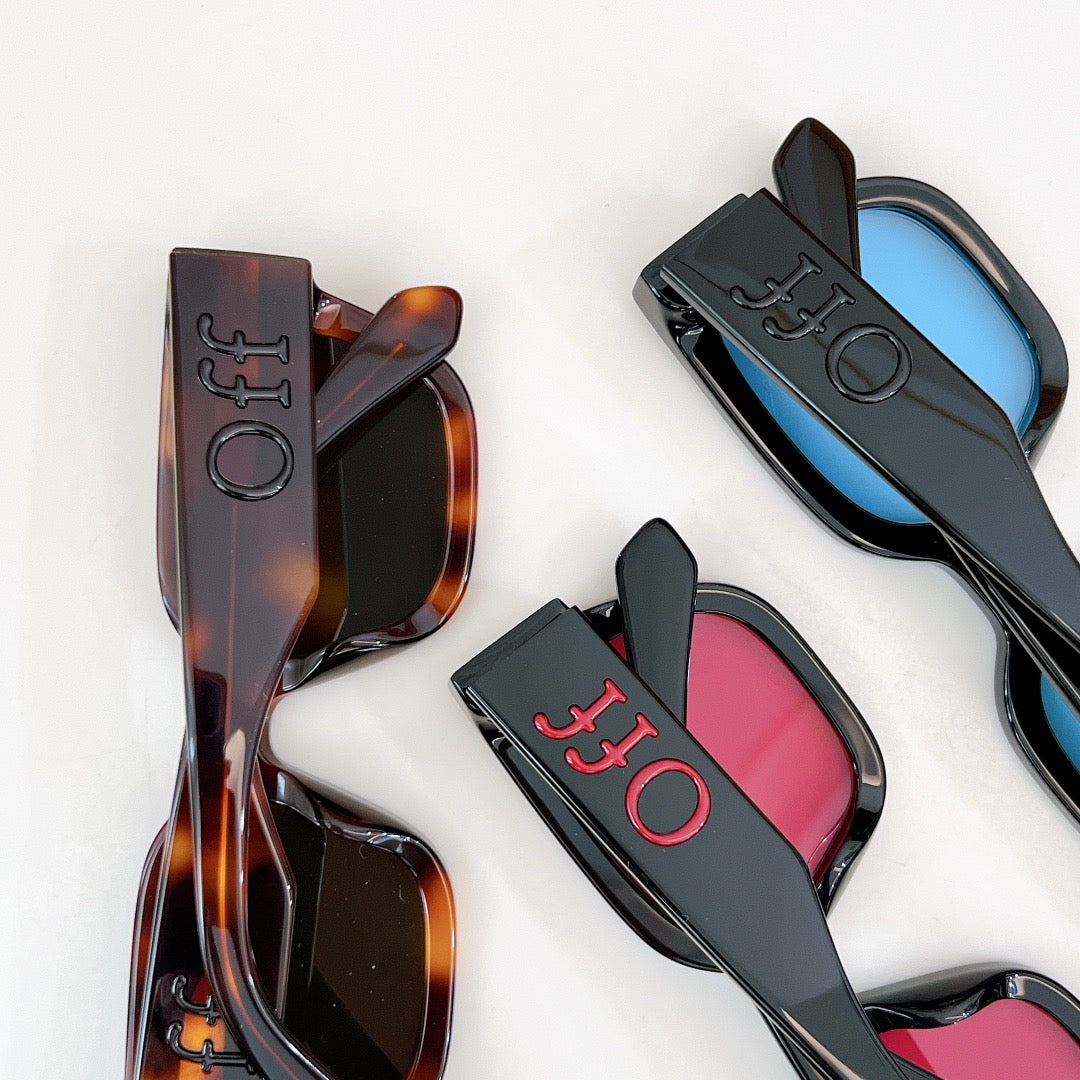 OFF-Whlte Arrow logo sunglasses#085