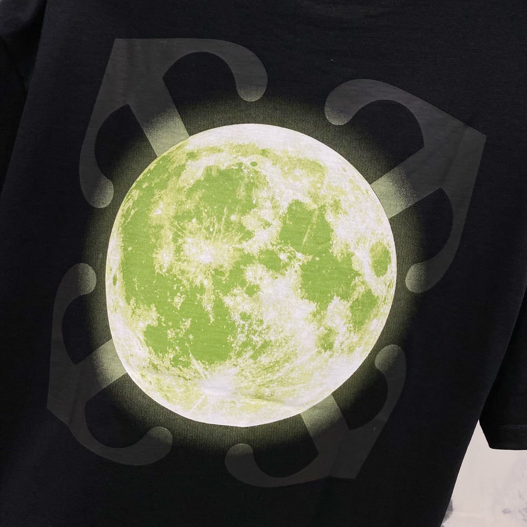 OFF-Whlte Arrow Logo Cotton T-shirt#40