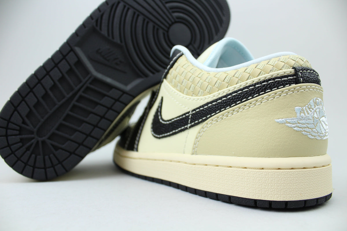 Air Jordan 1 Low SE 'Coconut Milk Black Muslin' - Coconut Milk Black Muslin - image 9