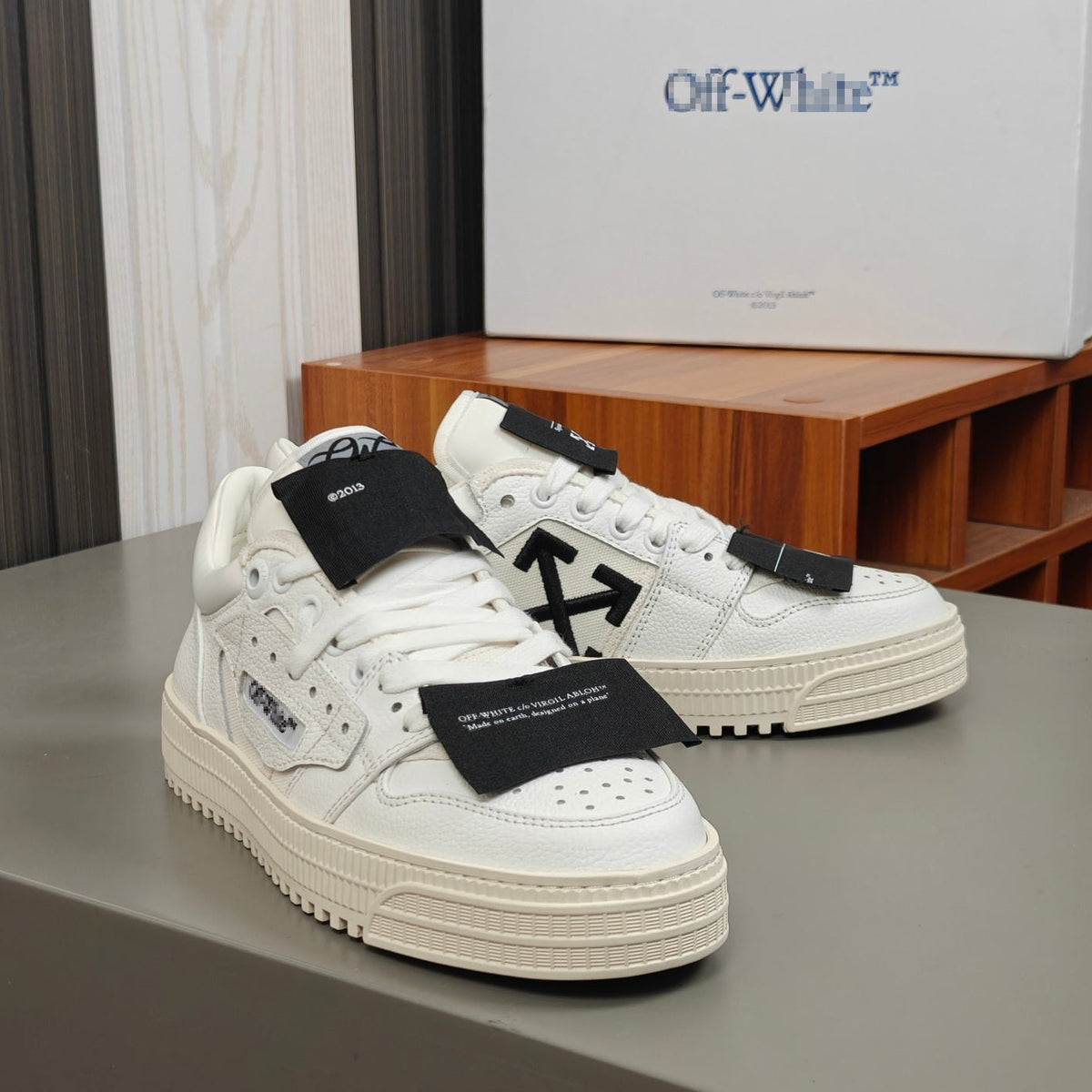 OFF-Whlte Arrow logo Sports shoes#6