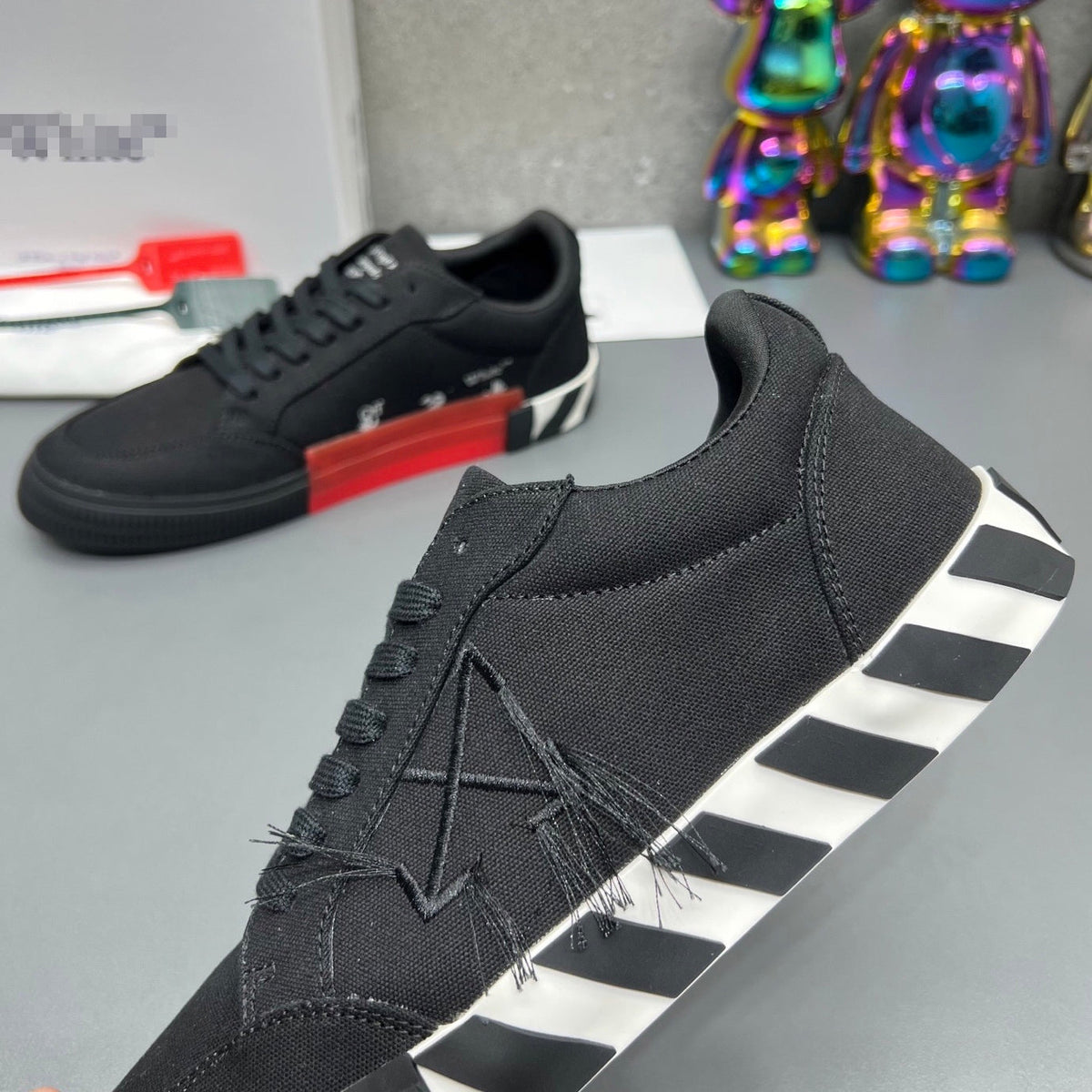 OFF-Whlte Canvas Sneakers#67