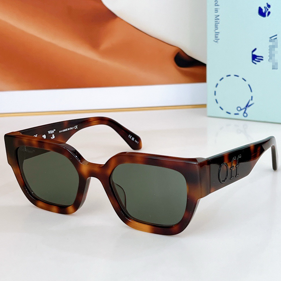 OFF-Whlte Arrow logo sunglasses#085