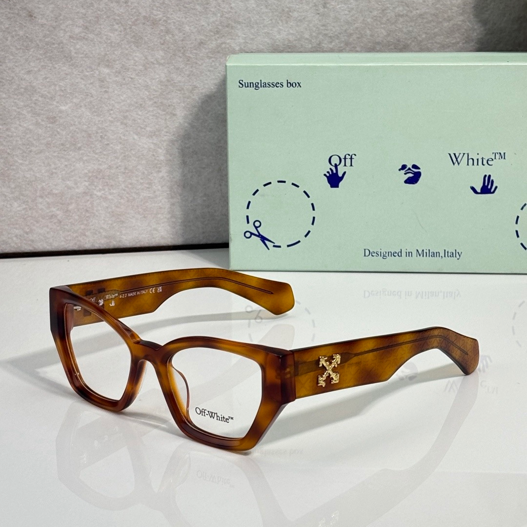 OFF-Whlte Arrow logo sunglasses #026