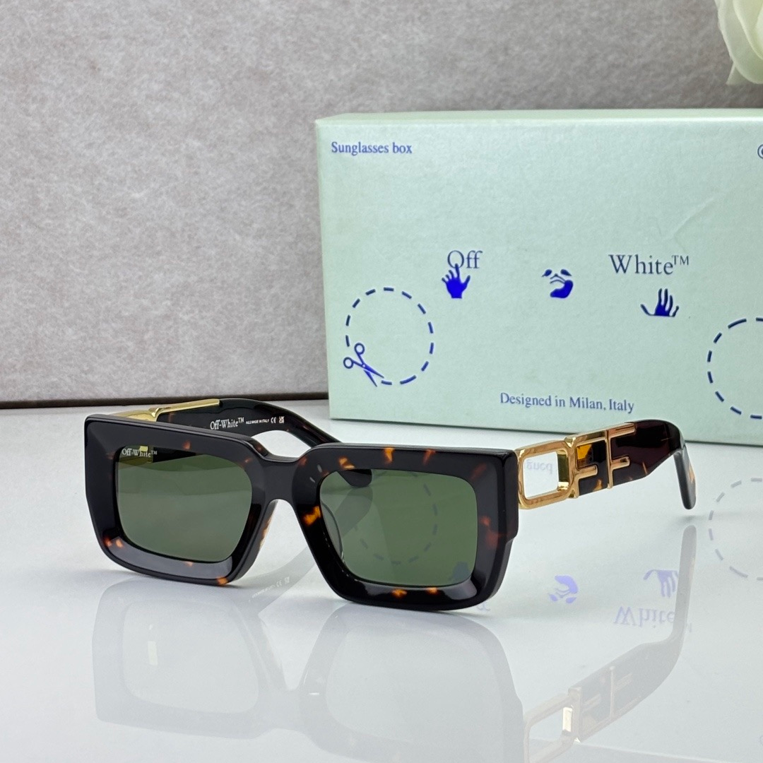 OFF-Whlte Arrow logo sunglasses #027