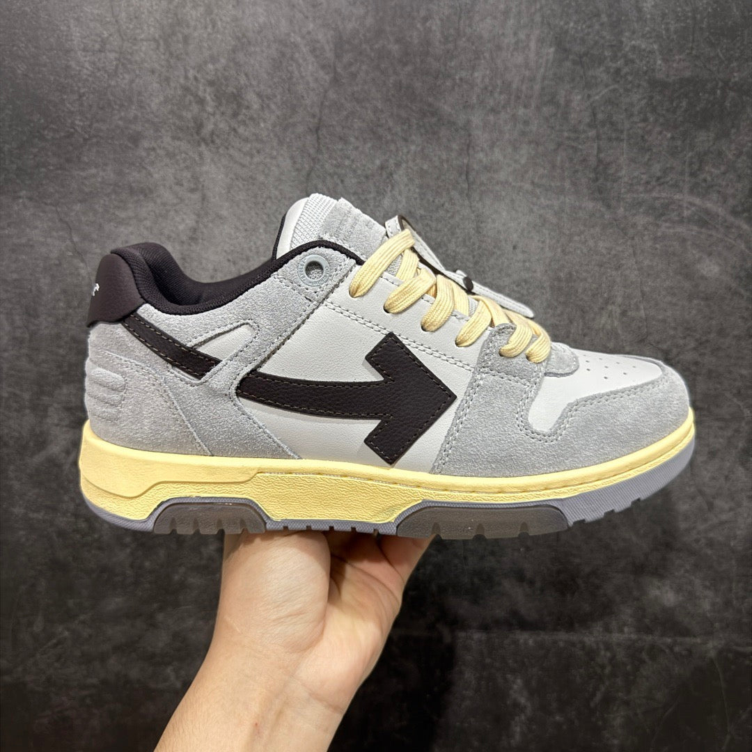 OFF-Whlte Arrow logo leather Sports shoes#17