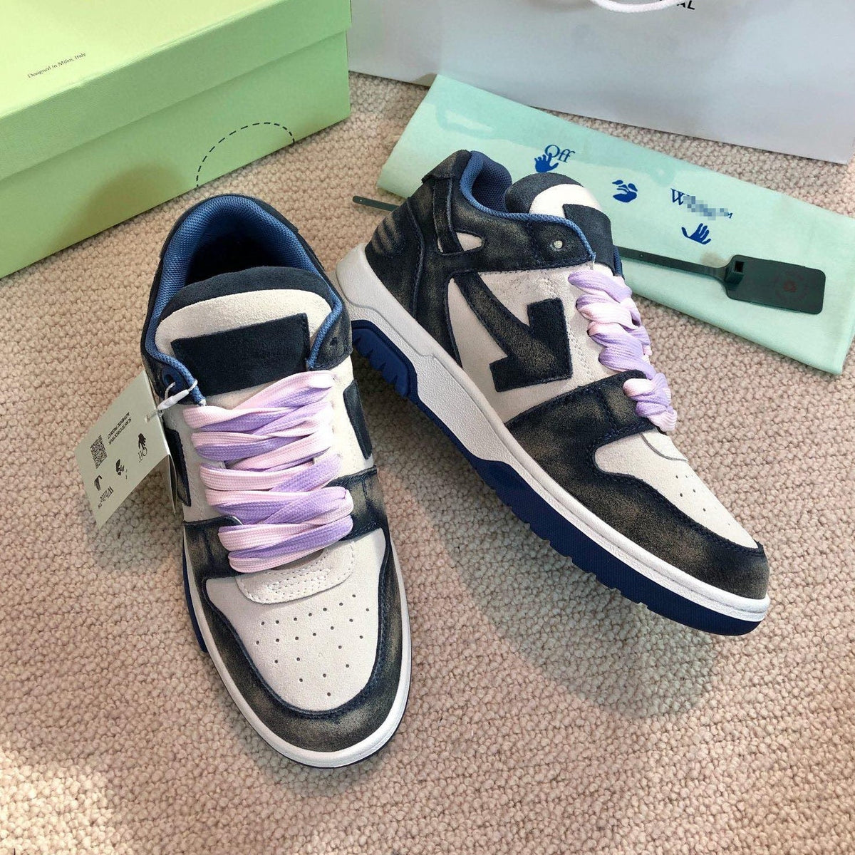 OFF-Whlte Arrow logo Sports shoes#10