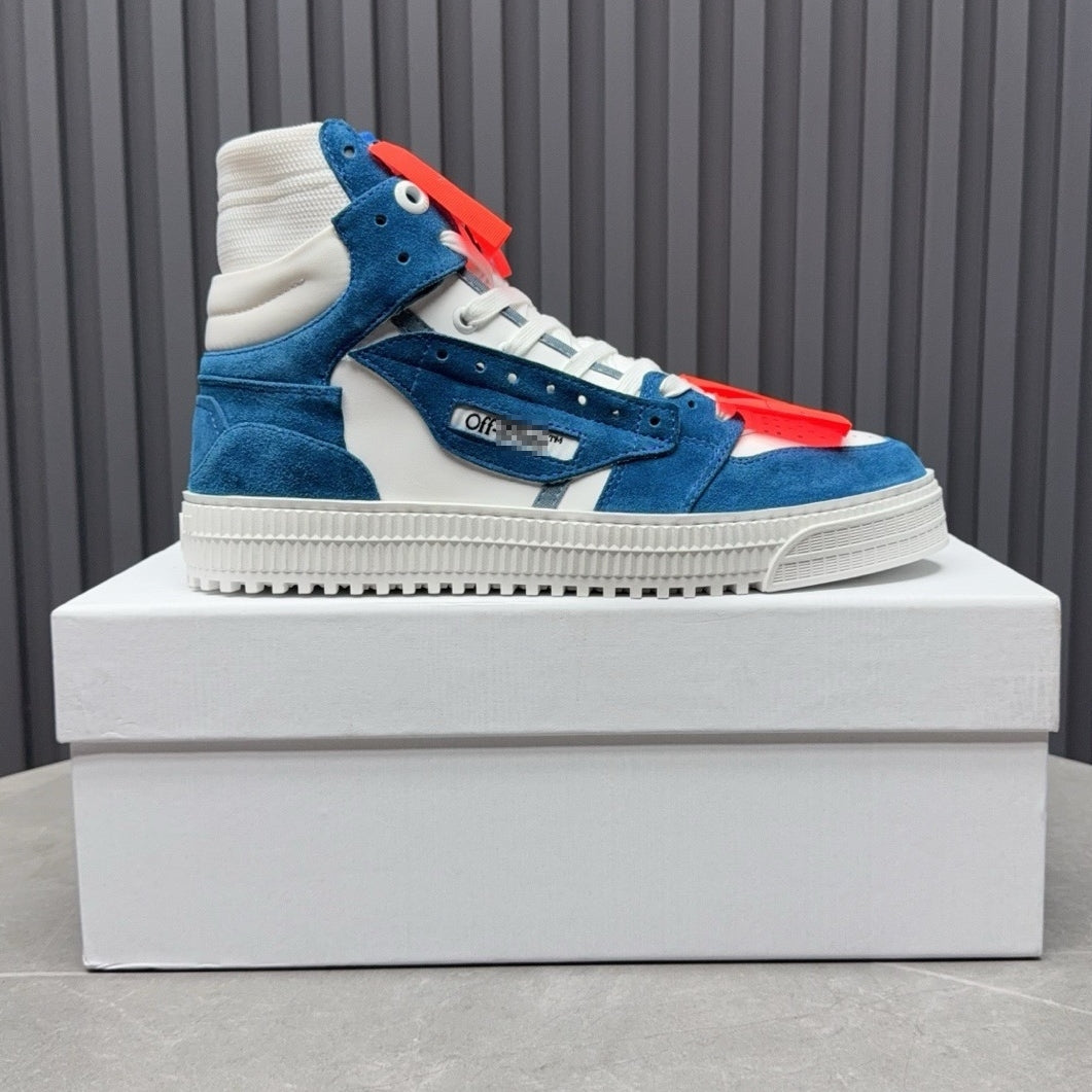 OFF-Whlte Arrow logo high-top sneakers#24