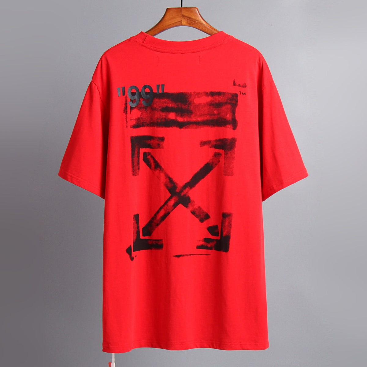 OFF-Whlte Arrow logo print T-shirt#2