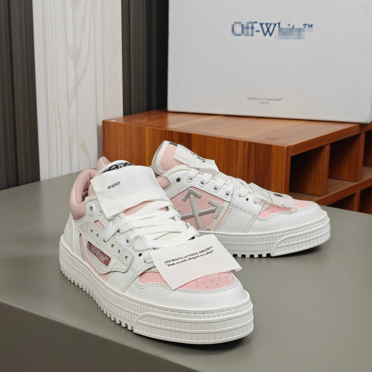 OFF-Whlte Arrow logo Sports shoes#6