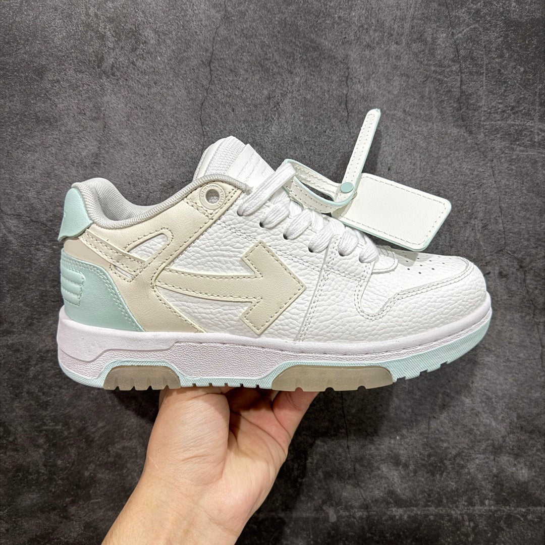 OFF-Whlte Arrow logo leather Sports shoes#16