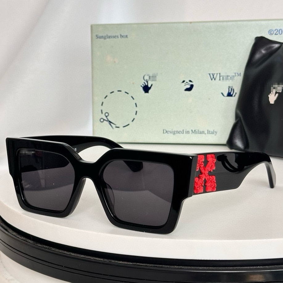 OFF-Whlte Arrow logo sunglasses#003
