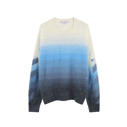OFF-Whlte Intarsia Knit Sweater#3