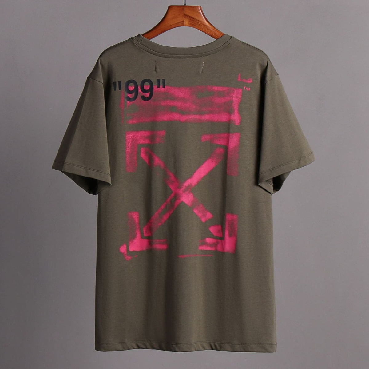 OFF-Whlte Arrow logo print T-shirt#2