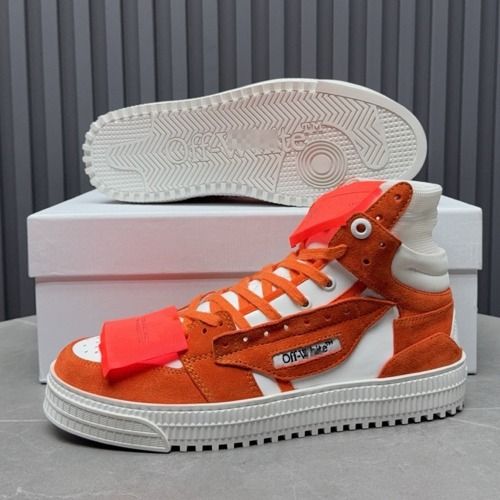 OFF-Whlte Arrow logo high-top sneakers#24