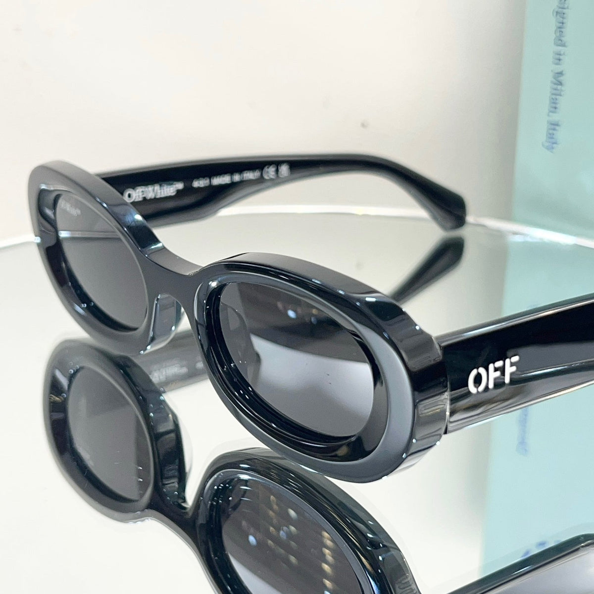 OFF-Whlte Arrow logo sunglasses#087