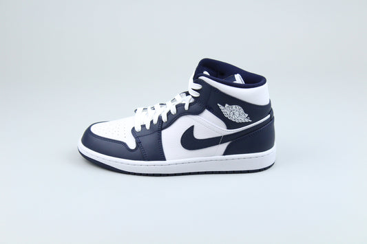 Air Jordan 1 Mid 'Obsidian Blue' - Obsidian Blue