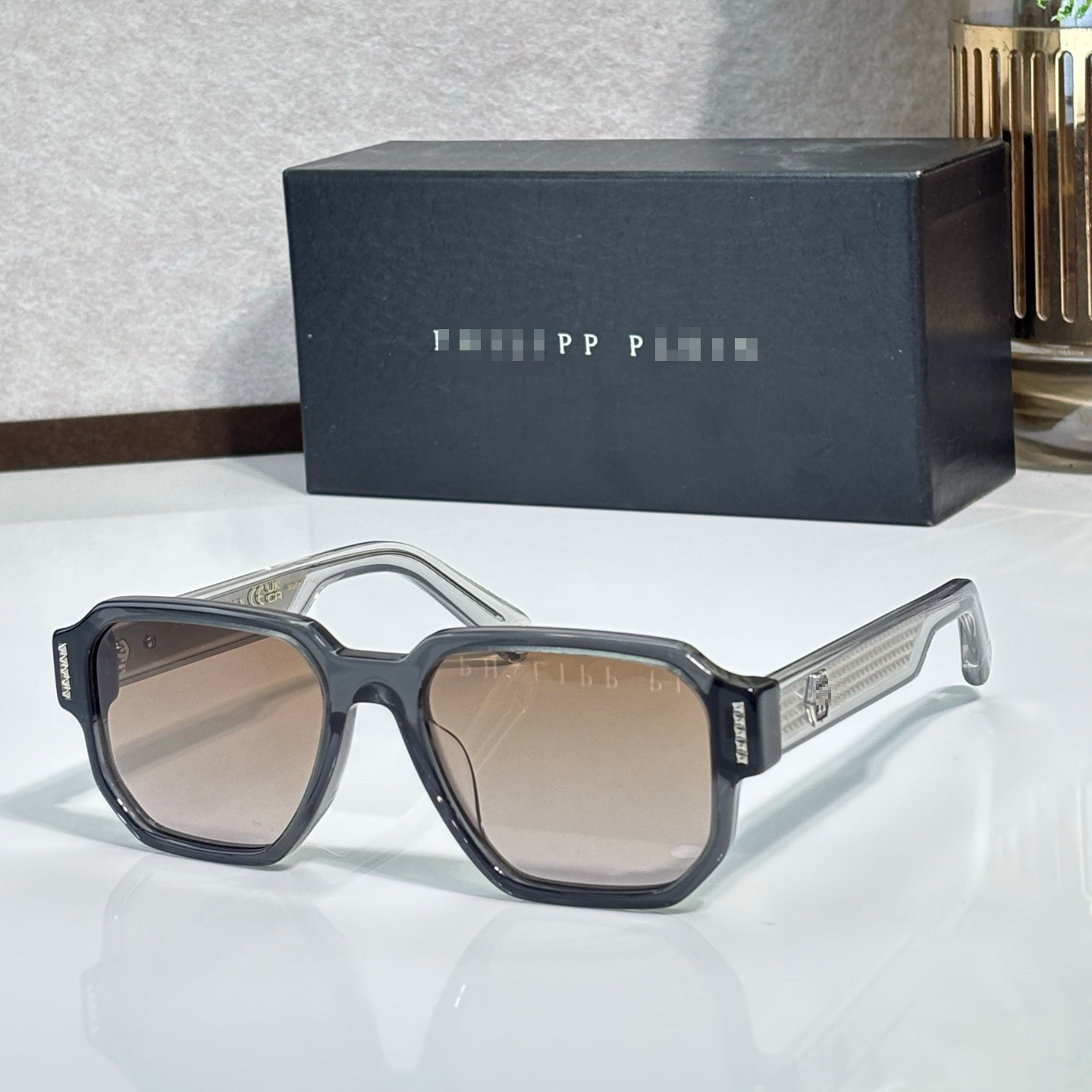 PP Letter logo sunglasses#45