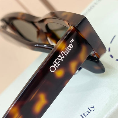 OFF-Whlte Arrow logo sunglasses#090