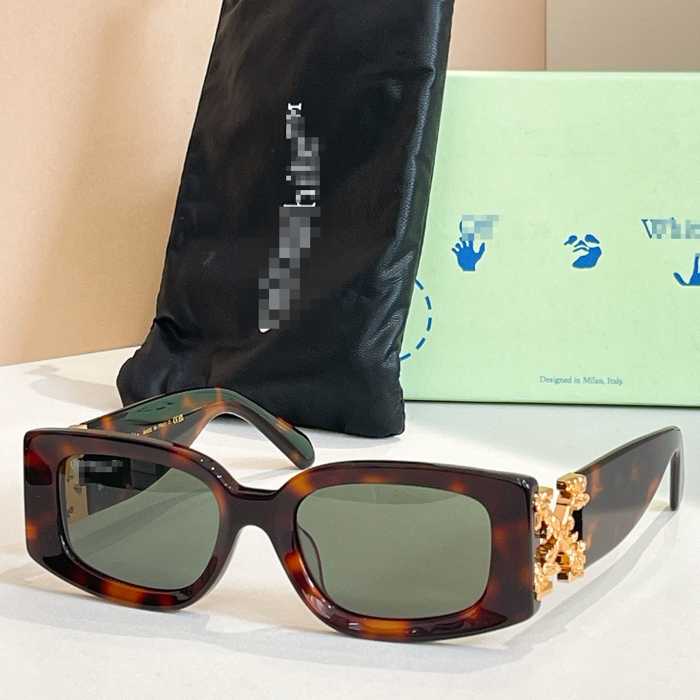OFF-Whlte Arrow logo sunglasses#006