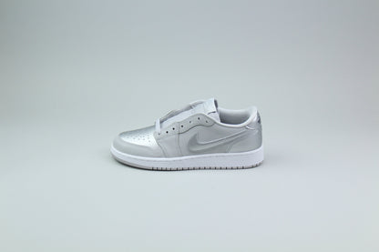 Air Jordan 1 Low OG GS 'Metallic Silver' - Metallic Silver - image 3