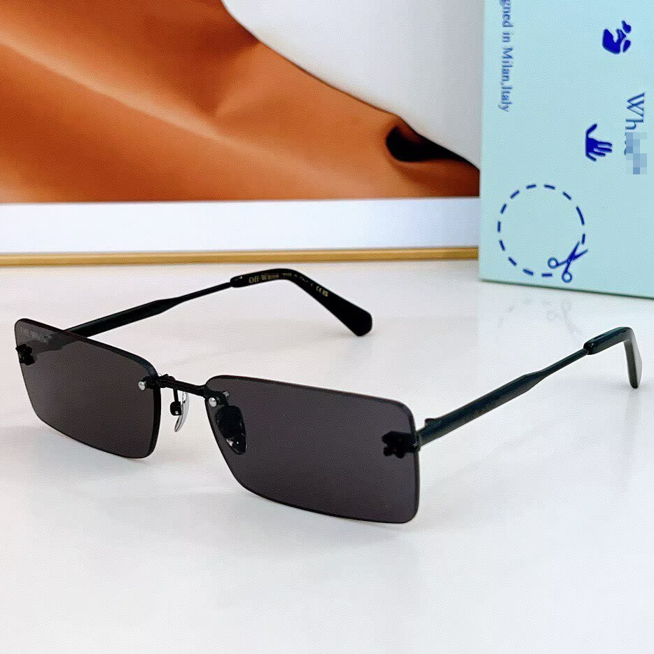 OFF-Whlte Arrow logo sunglasses#096