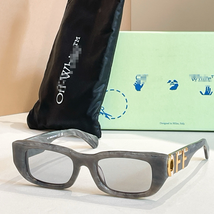 OFF-Whlte Arrow logo sunglasses#124