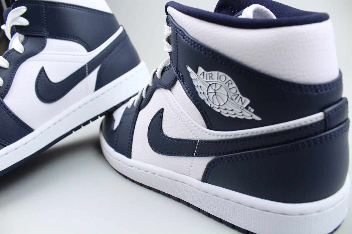 Air Jordan 1 Mid 'Obsidian Blue' - Obsidian Blue - image 2