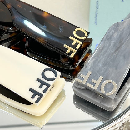 OFF-Whlte Arrow logo sunglasses#097