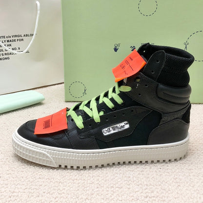 OFF-Whlte Arrow logo high-top sneakers#13