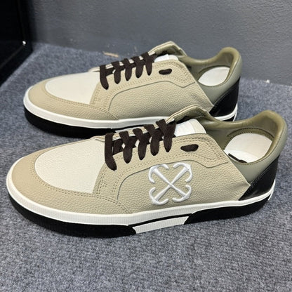 OFF-Whlte Arrow logo leather Sports shoes#22