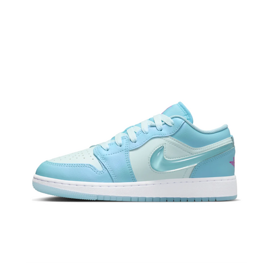Air Jordan 1 Low SE 'Aquarius Blue' (GS) - Aquarius Blue