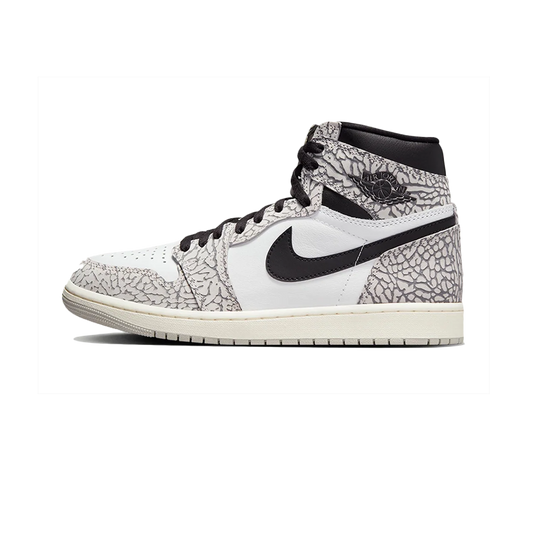 Air Jordan 1 High Retro OG 'White Cement' - White Cement