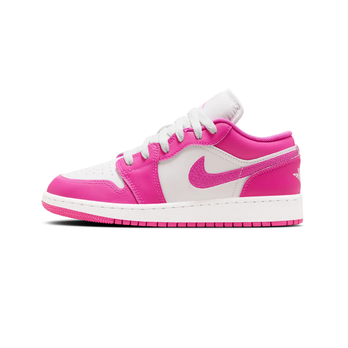 Air Jordan 1 Low 'Fire Pink' (GS) - Fire Pink
