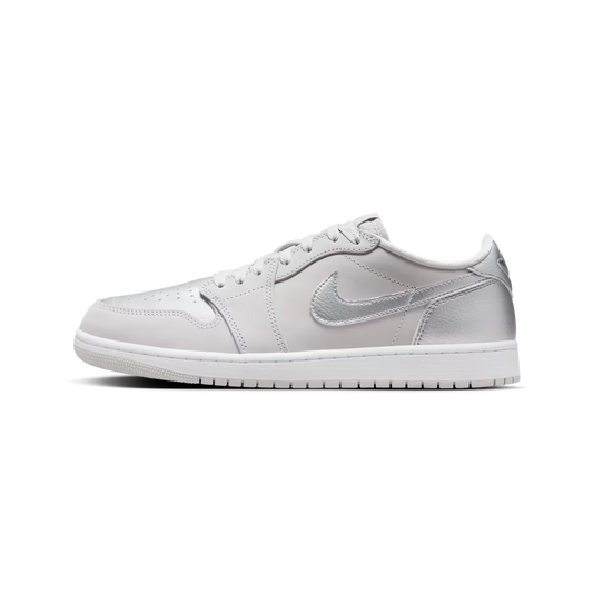 Air Jordan 1 Low OG 'Metallic Silver' - Metallic Silver