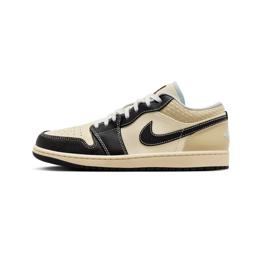 Air Jordan 1 Low SE 'Coconut Milk Black Muslin' - Coconut Milk Black Muslin