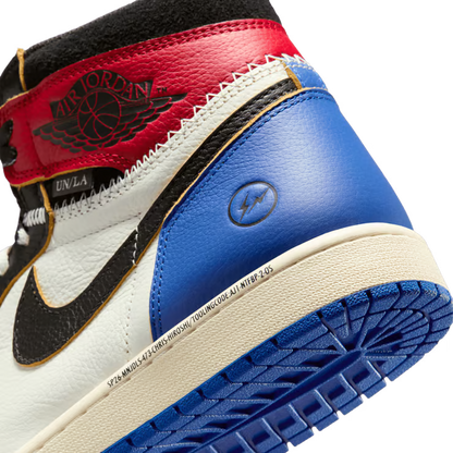 Air Jordan 1 Retro High OG SP Fragment x Union LA Varsity 'Red Sport Royal' - Red Sport Royal - image 8