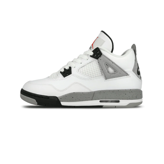 Air Jordan 4 Retro 'White Cement' (GS) - White Cement
