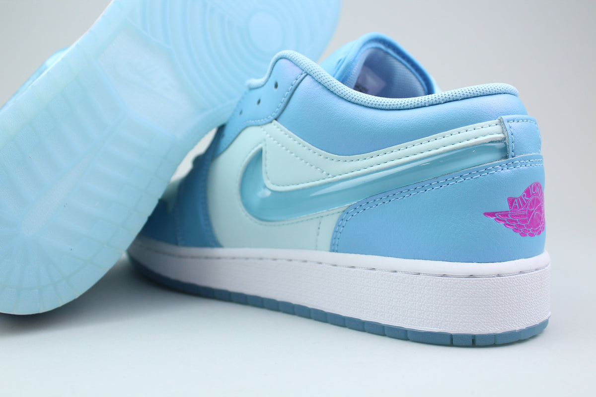 Air Jordan 1 Low SE 'Aquarius Blue' (GS) - Aquarius Blue - image 2