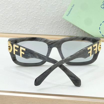 OFF-Whlte Arrow logo sunglasses#125
