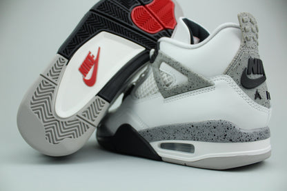 Air Jordan 4 Retro 'White Cement' (GS) - White Cement - image 2