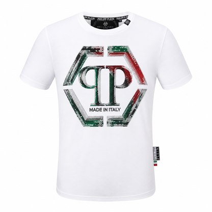 PP T-shirt Letter Logo