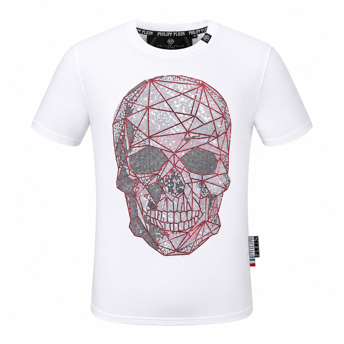 PP T-shirt Skull logo